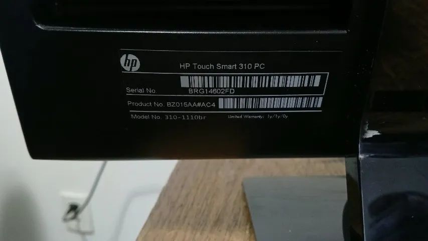 All One HP TouchSmart 310- 1110BR - Foto 4
