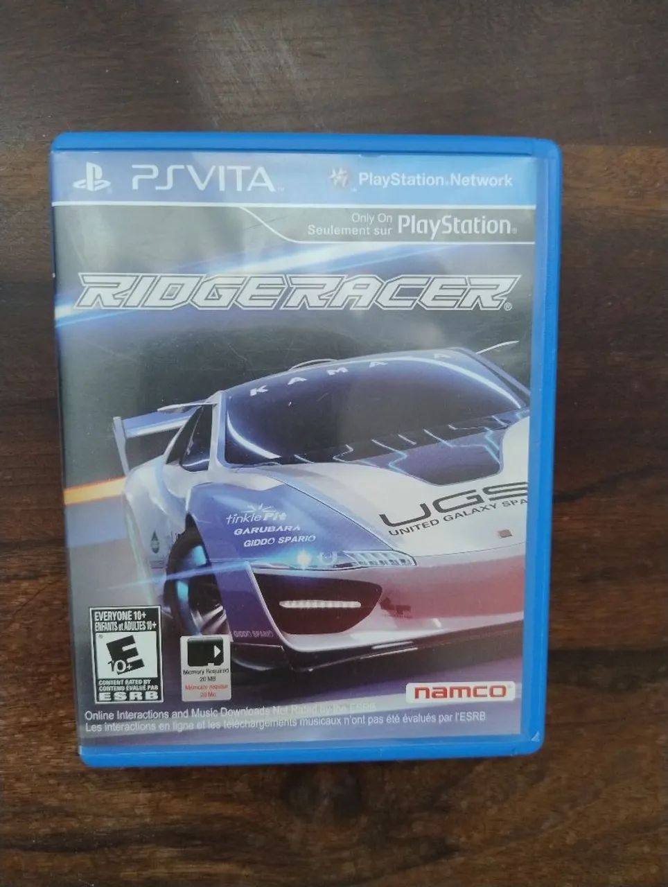 JOGO PSVITA RIDGERACER