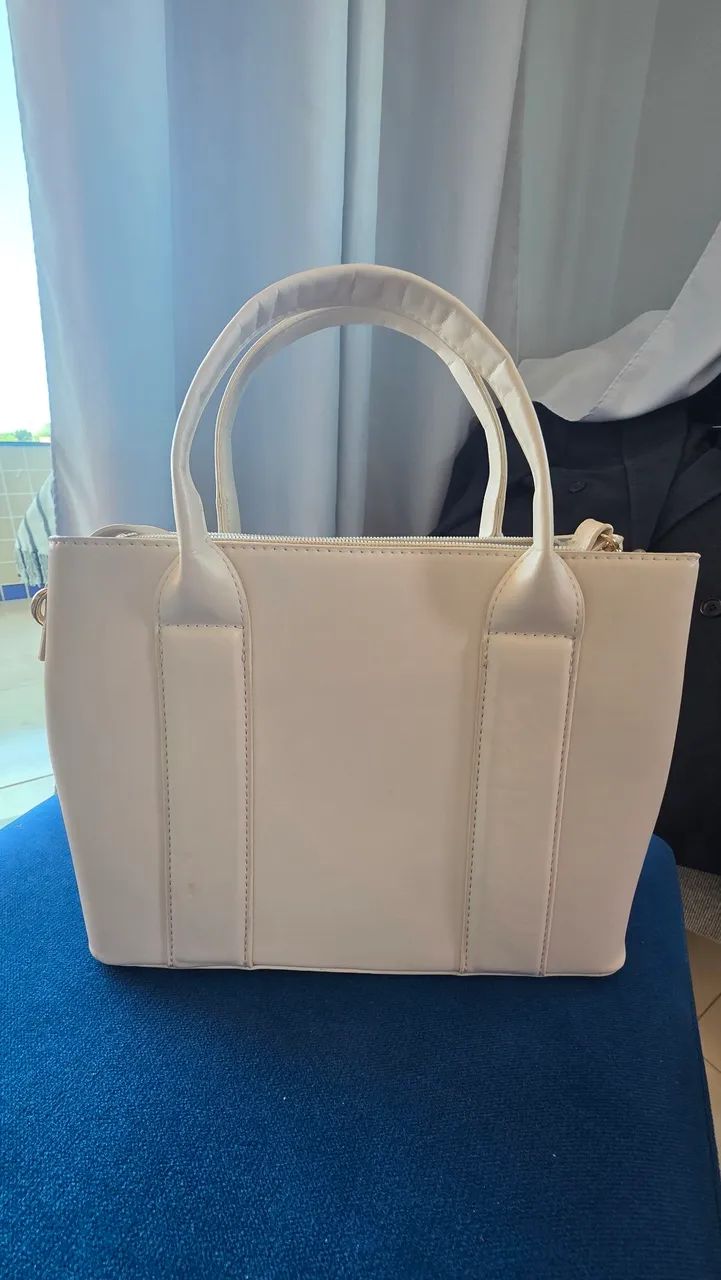 Bolsa C&A - branca - Foto 4