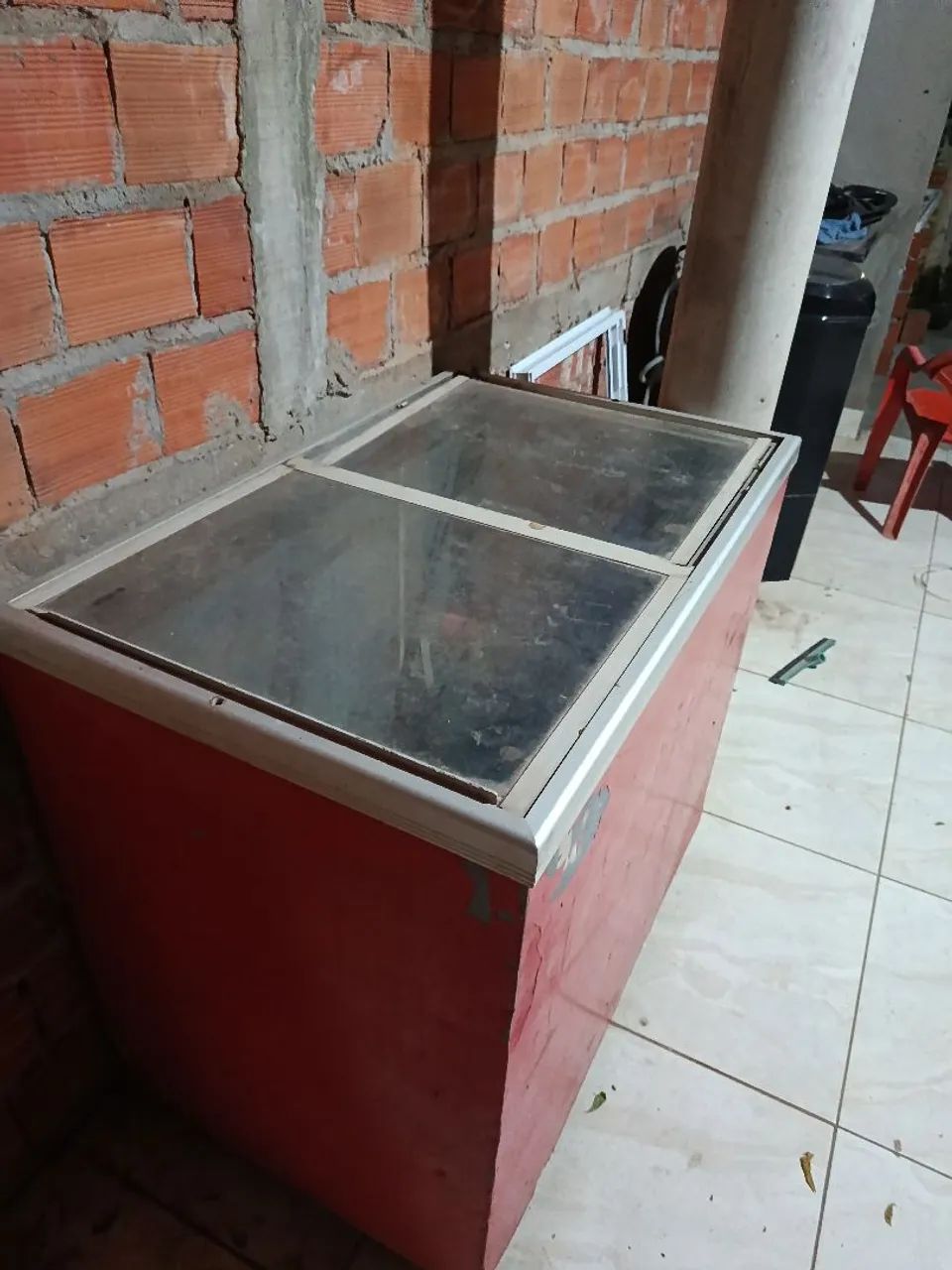 Freezer com defeito 