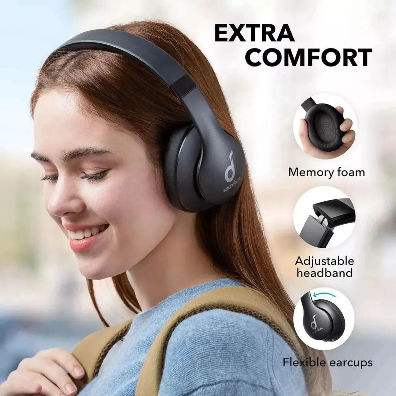Headphone Bluetooth Anker Soundcore Life 2 Neo - Preto - Foto 4