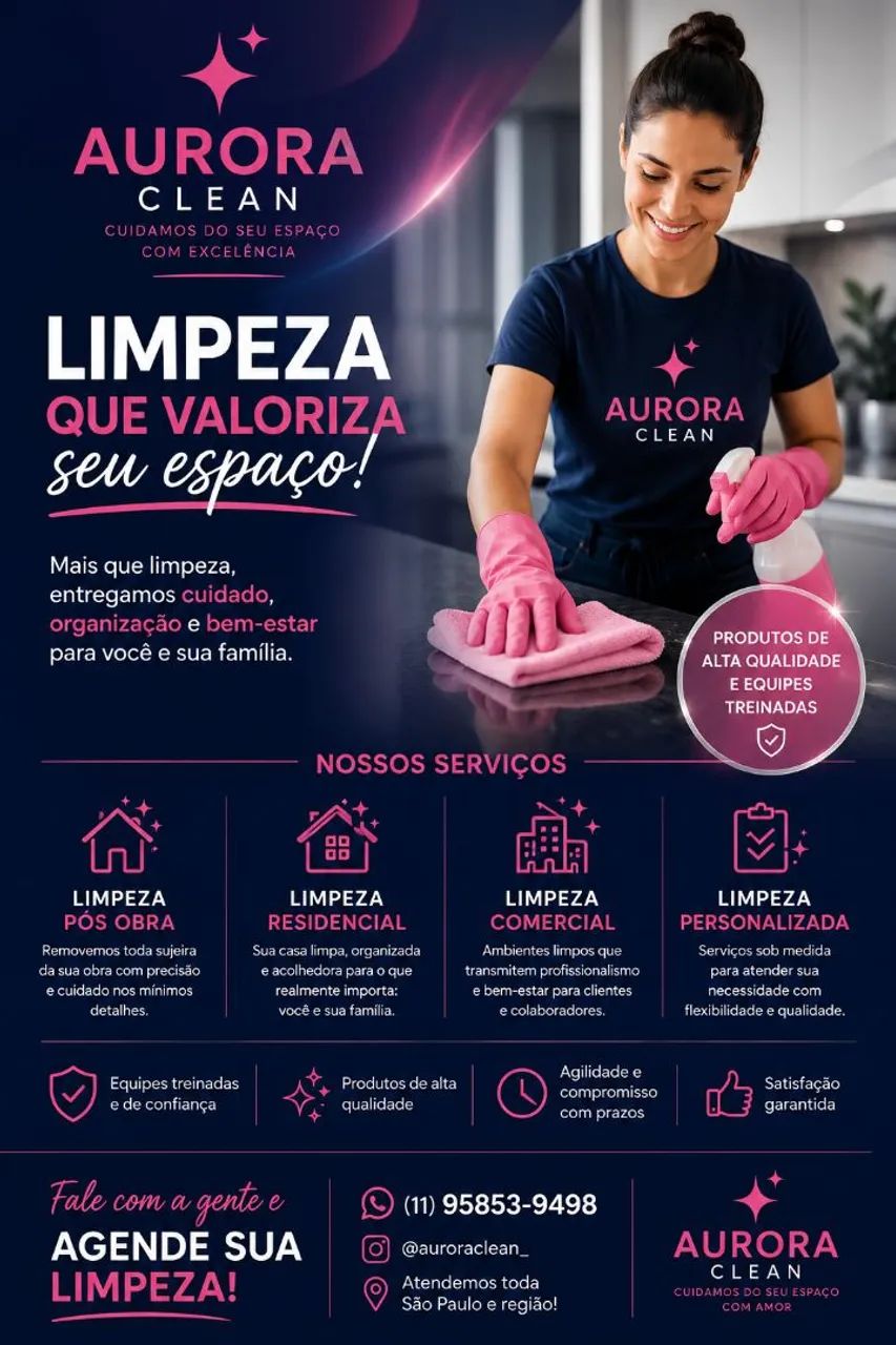 Limpeza Pós-Obra Residencial e Comercial