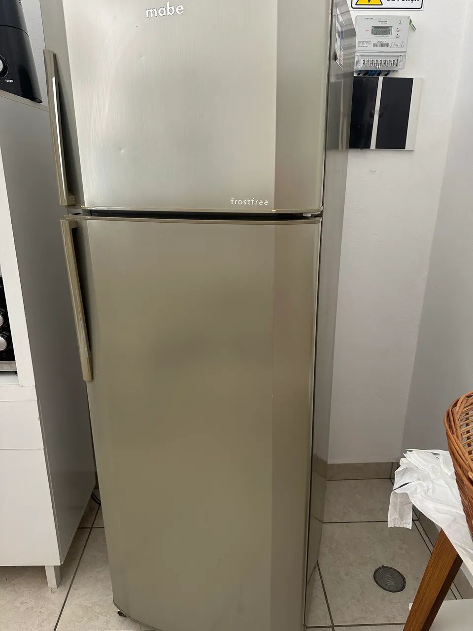 Geladeira 220 funcionando perfeitamente duplex inox 