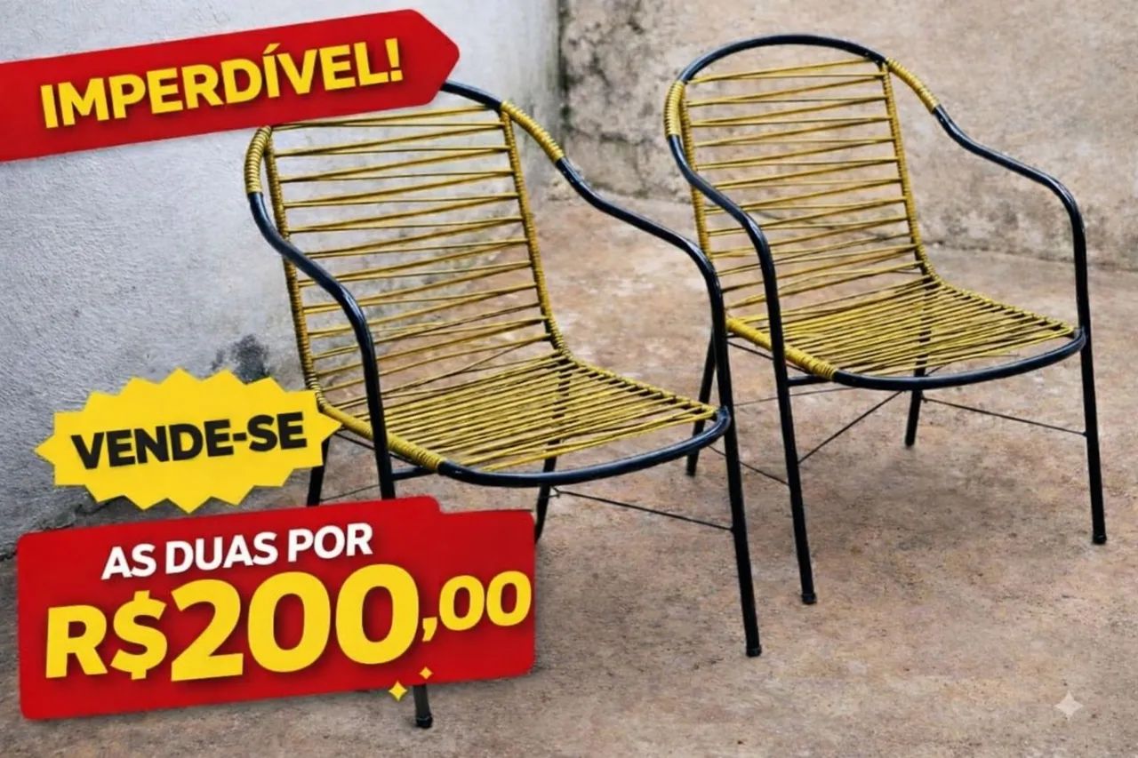Vendo cadeiras