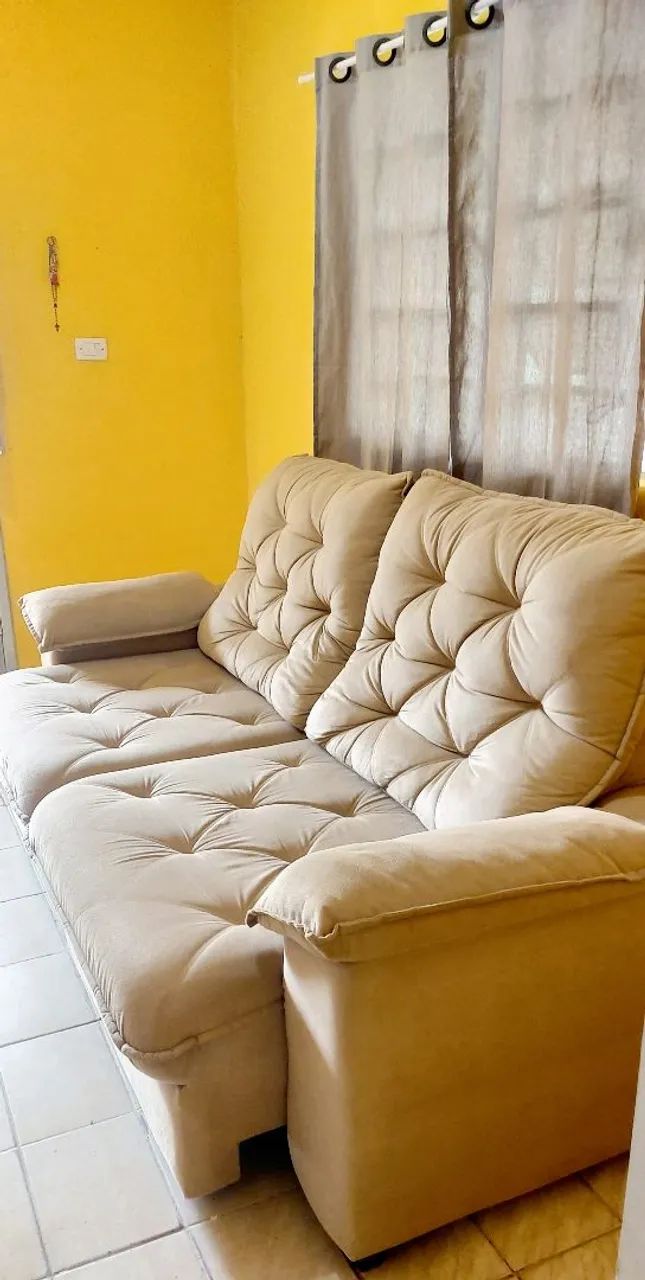 Sofa Retrátil e reclinavel - 8 meses de uso. - Foto 3