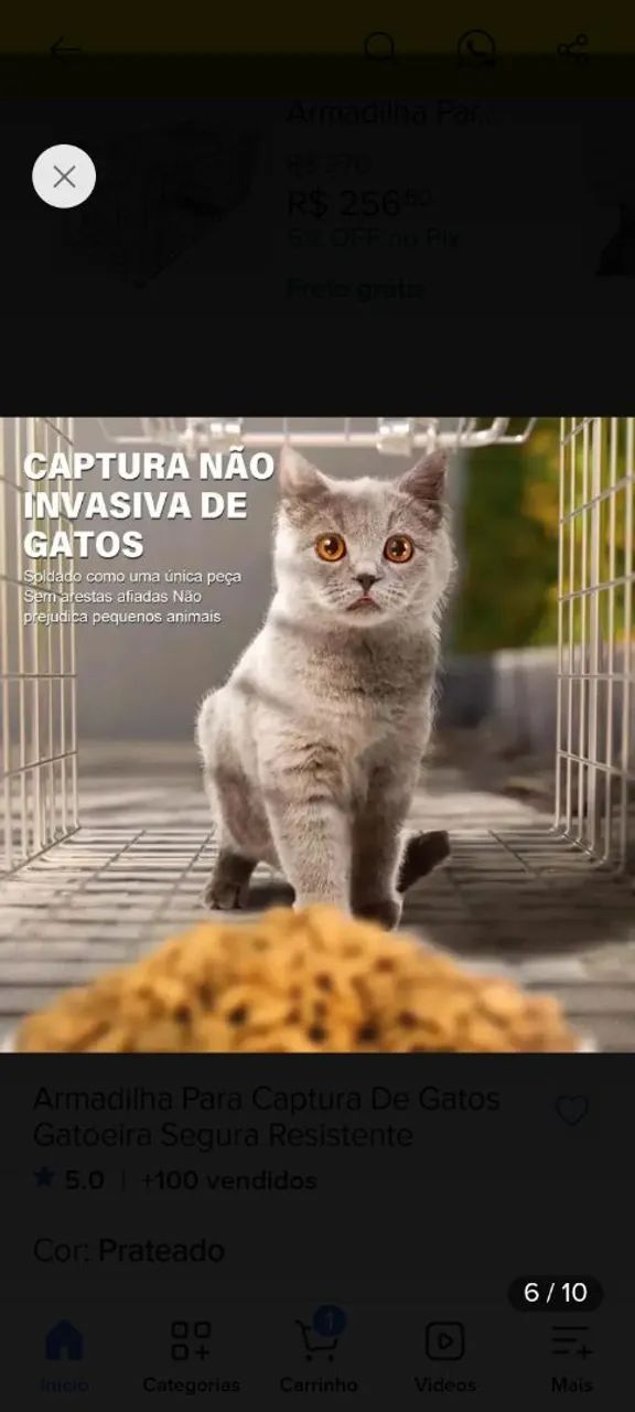 Gatoeira automática segura, moderna e não invasiva. Alugo! - Foto 2