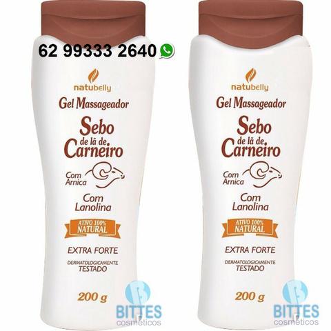 Kit com 2 unidades do Gel Massageador Sebo de Carneiro