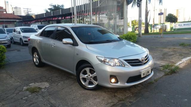 Toyota Corolla XEI 2.0 11/12 prata flex aut