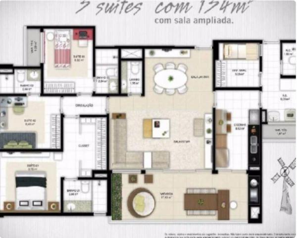Apartamento à venda com 3 dormitórios em Patamares, Salvador cod:NL39860804 - Foto 3