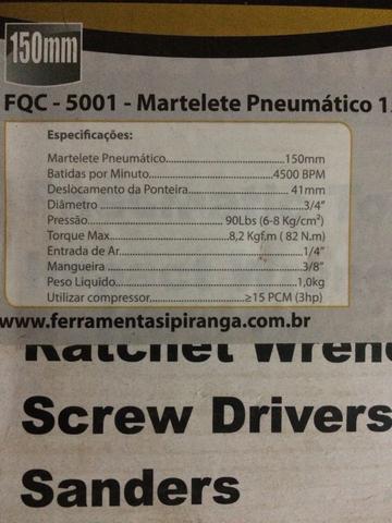 Martelete pneumático - Foto 4
