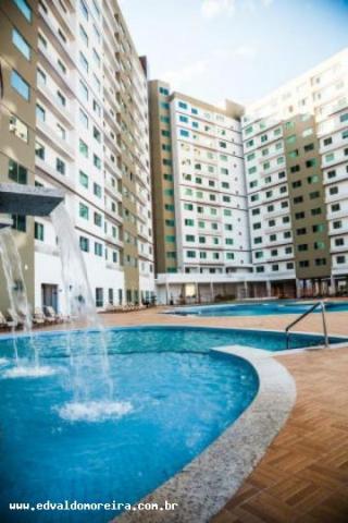 Apartamento 2 quartos para temporada em caldas novas, riviera park 2, 2 dormitórios, 1 suí - Foto 2