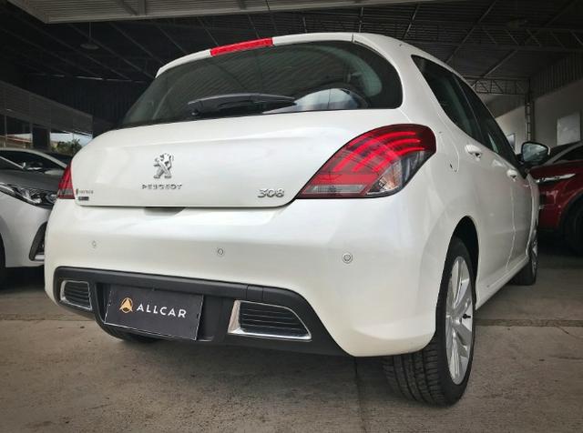 Peugeot 308 Allure C/ Teto Solar 1.6. Branco 2015/2016 - Foto 3