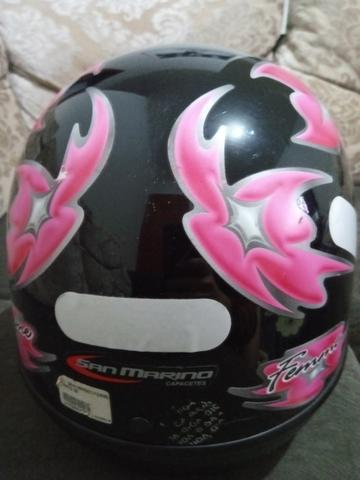 Vendo capacete San marino tamanho 56 - Foto 4