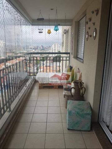 Apartamento com 3 dormitórios para alugar, 140 m² por R$ 5.000/mês - Ipiranga - São Paulo/ - Foto 7