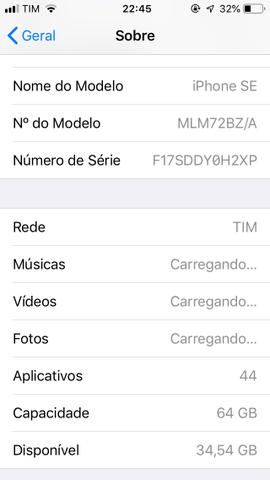 Iphone SE 64gb
