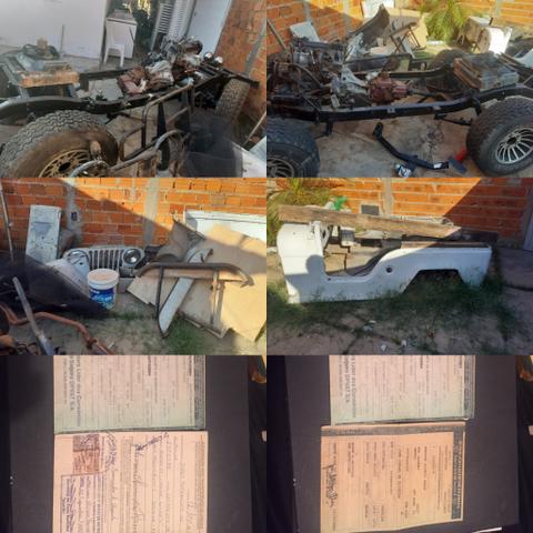Jeep Willys 1974 motor AP 1.8 - Chassis Zero