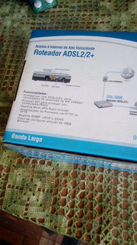 Modem D-Link DSL-500B bivolt/ aceito cartão de credito - Foto 5