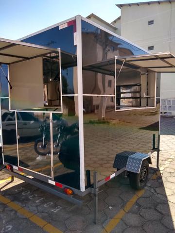 Vendo trailer de lanche 2019 com ponto - Foto 5