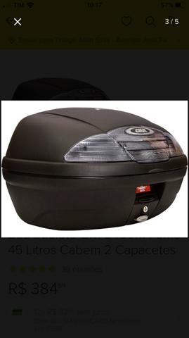 Bauleto givi 45 litros (cabe 2 capacetes) - Foto 4