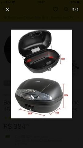 Bauleto givi 45 litros (cabe 2 capacetes) - Foto 3