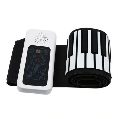Piano Digital Flexível 88 Teclas De Silicone Kit Completo - Foto 6