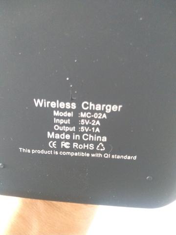 Carregador wireless para celular