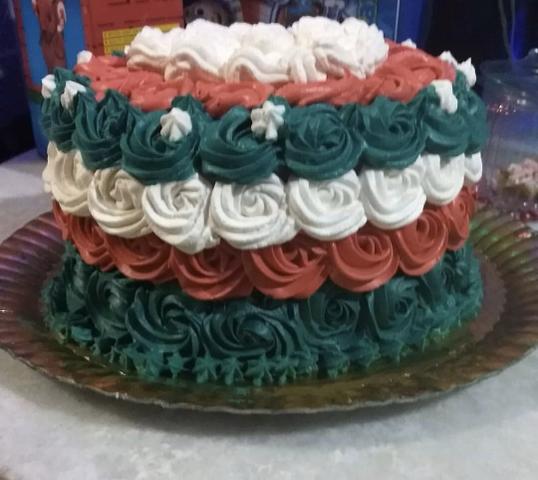 Bolos com decoração natalina - Foto 6