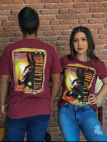 Camisetas masculina e femininas