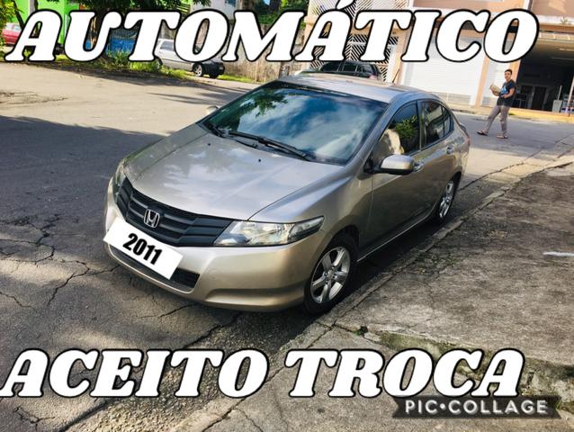 Honda City 2011 Automático Aceito Troca