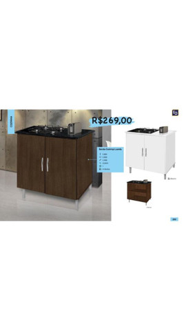 Balcão p/ cooktop ENTREGO