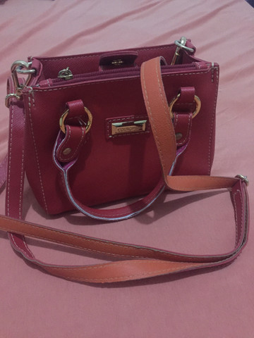 Bolsa couro fino