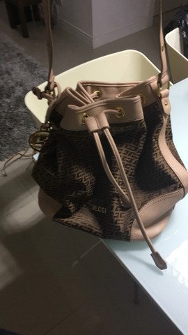 Bolsa saco Colcci Jacquard