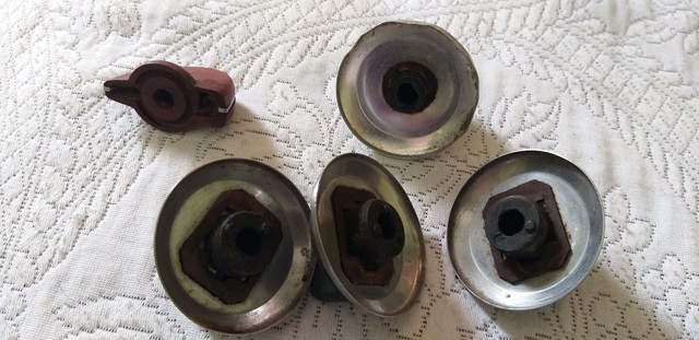 Kit de botões fogão antigo cosmopolita dako plástico alumínio  - Foto 5