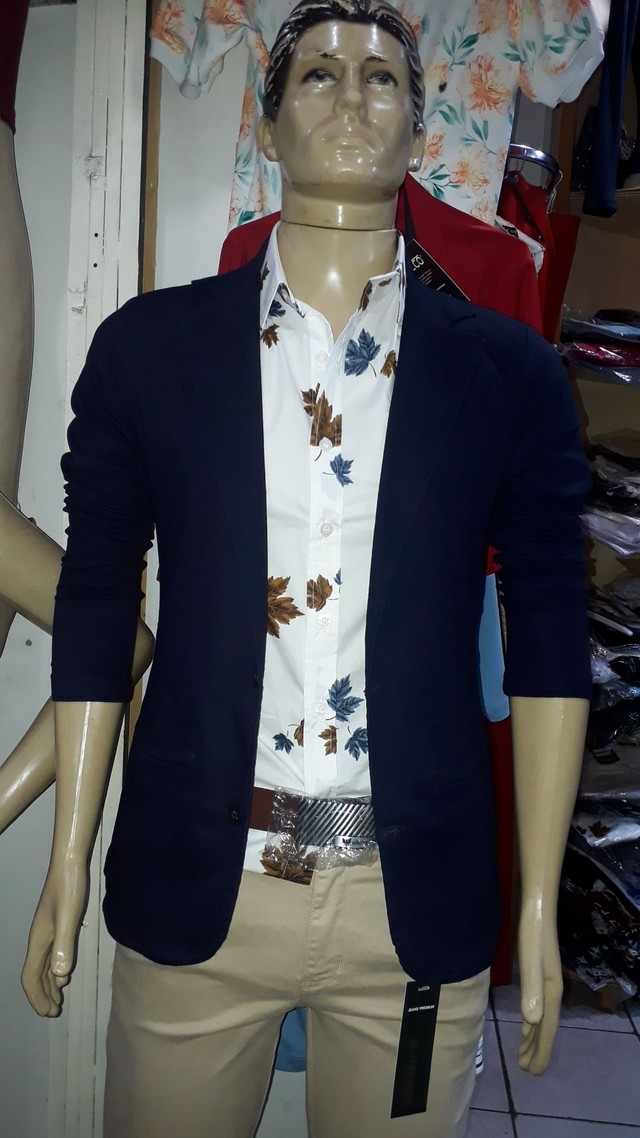 Blazer Masculino Super Slim 