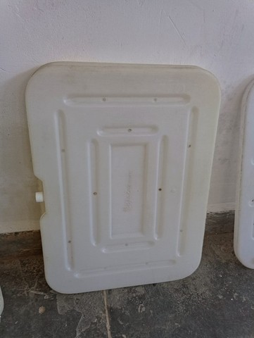Placas de gelo reutilizável para carrinho.