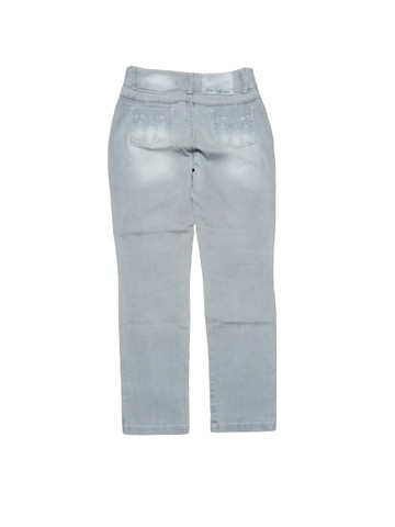 Calça Jean Cinza Tamanho 44 - Foto 2
