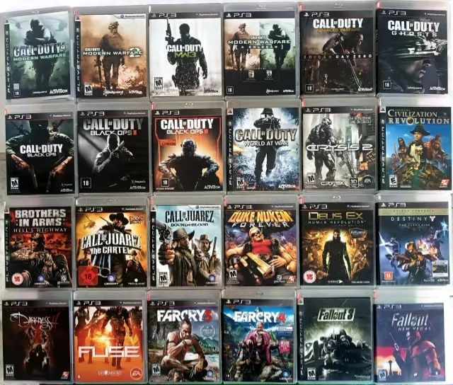 Jogos de Tiro Originais Ps3 - Com Garantia - Ac cartão Preços na descrição  - Videogames - Bangu, Rio de Janeiro 1249868780