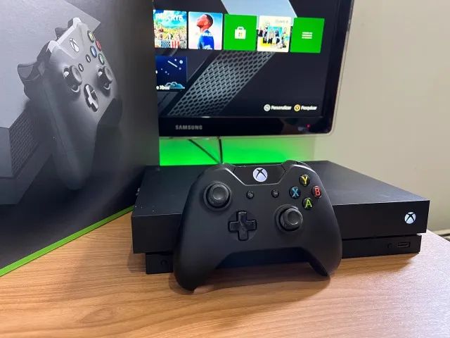 Xbox One X 1tb Seminovo Garantia E Nf