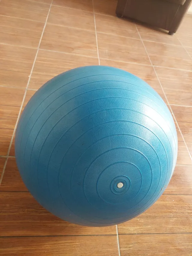 PhysioBall Bola Fisioterapia Reabilitação - Amarela 105 cm