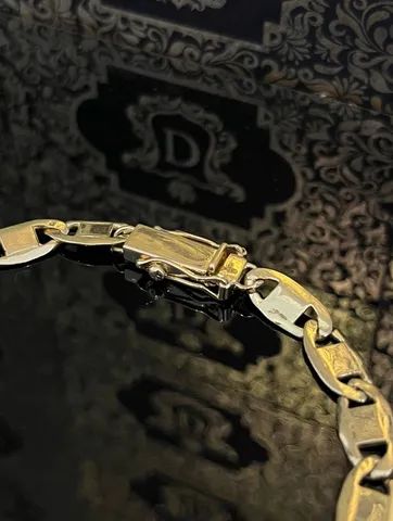 Pulseira Piastrine em Ouro 18K 750 - Foto 2