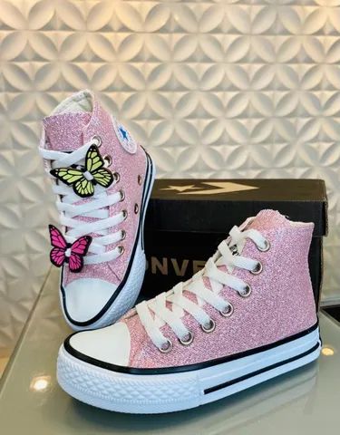 TÊNIS ALL STAR BOTINHA GLITTER INF