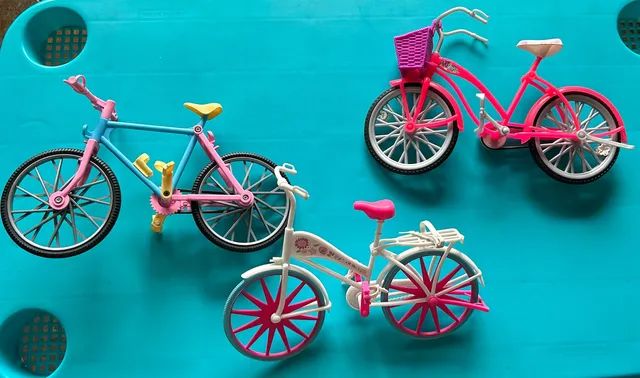 Bicicleta boneca Barbie - Artigos infantis - Curicica, Rio de Janeiro  1255599826