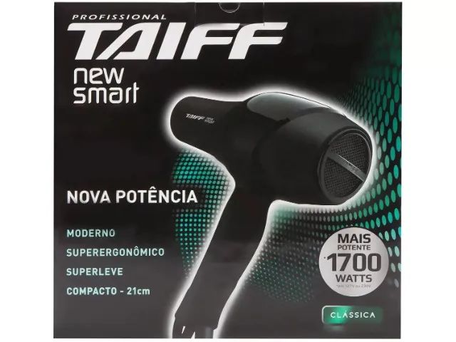 Secador para Cabeleireiro New Smart 1700W - 127V Taiff