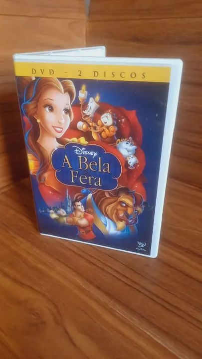 a bela e a fera - dvd duplo