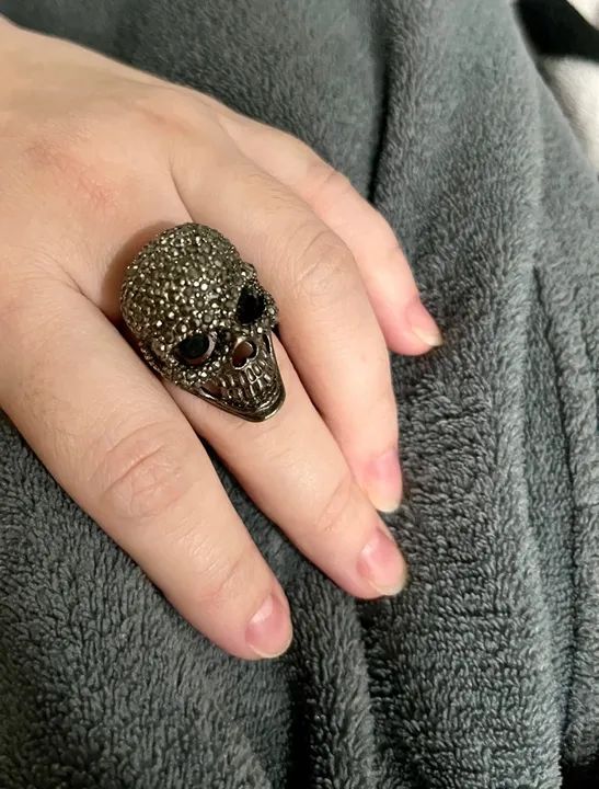 Anel de caveira - Foto 5