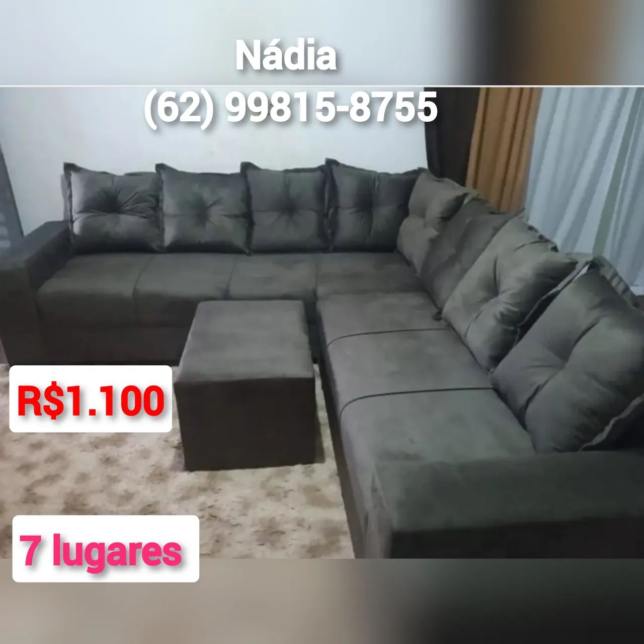 Sofá *77 lugares 
