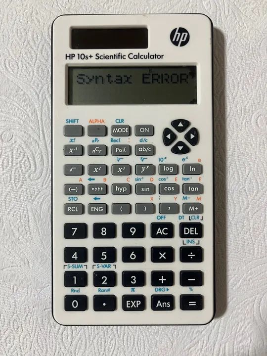 Lote com 3 calculadoras Científicas HP e CASIO - Foto 4