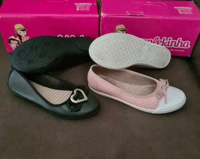2 Sapatilhas Molequinha Tam 31 & 32 (originais / usadas) R$ 40,00 - Foto 2