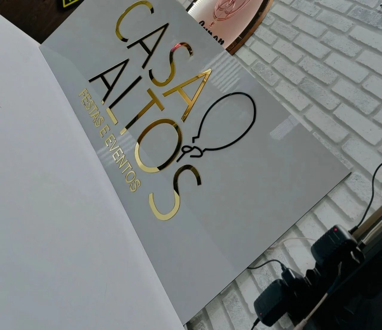 Placa Para Loja em Brasília com menor preço e valor, placa acm, Fachada, placa comércio, - Foto 6