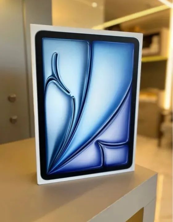 iPad Air 6 - 13´´ M2 128 GB novo lacrado AZUL